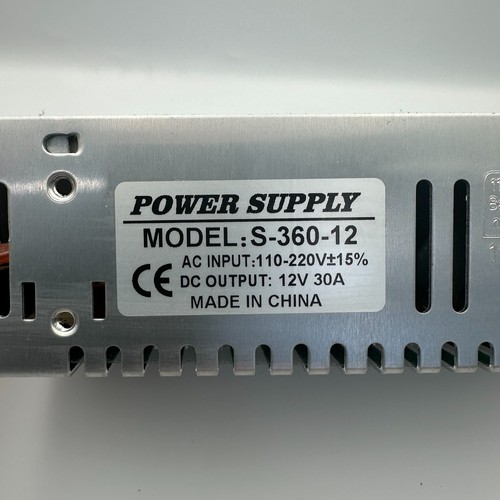 240v 12v 30a power - dc,