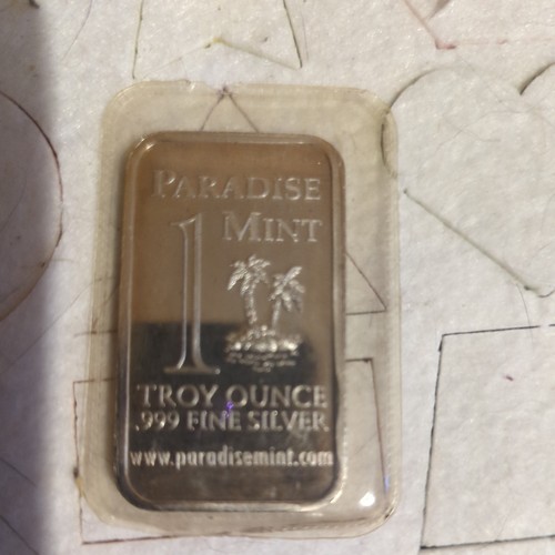 One troy 999 fine - troy, .999