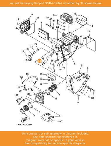 Yamaha clip 90467 - yamaha, clip,