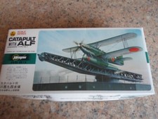 Hasegawa Kawanishi Type 94-1 CATAPULT WITH ALF  FLOAT PLANE 1/72 MODEL KIT
