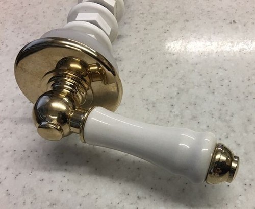 Toilet handle extended - handle, cistern