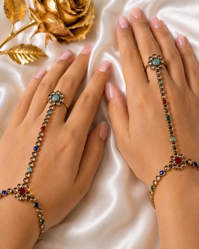Indian jewelry hath phool - jewelry,