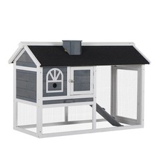 PawHut Rabbit Hutch, Guinea