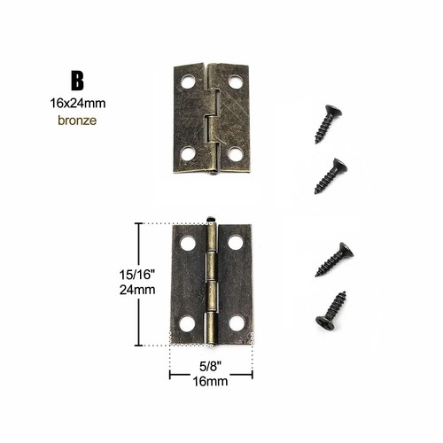 12x mini antique - 12x, hinges
