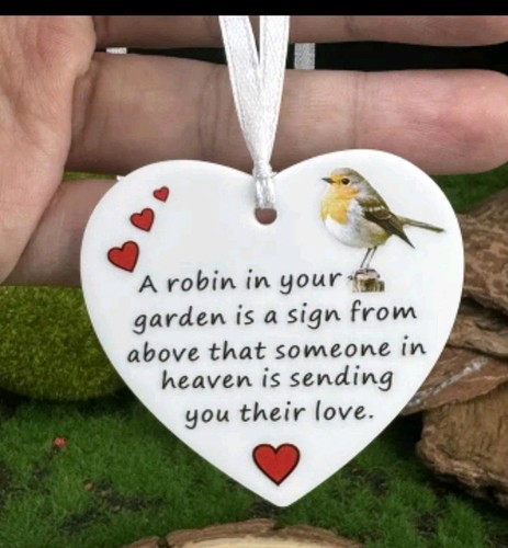 Robin garden heart is a - in,
