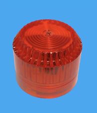 Fulleon Xenon 24vdc 1w Beacon Red Lens Red Shallow Base IP54 IB/R/S/1W/24V