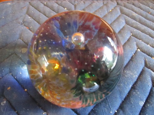 Caithness paperweight aura - paperweight, "aura"