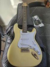 PRS Se Silver Sky Moonlight White Electric Guitar with Gig Bag  And Case Candy