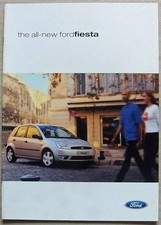 FORD Fiesta Car Sales Brochure
