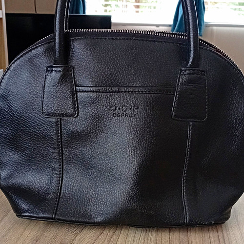 Osprey london black - black, leather