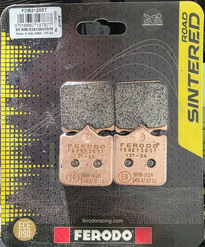 Front brake pads - front, ferodo