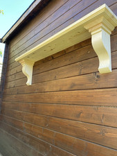 100cm  Long Fireplace/kitchen Mantel With Corbels