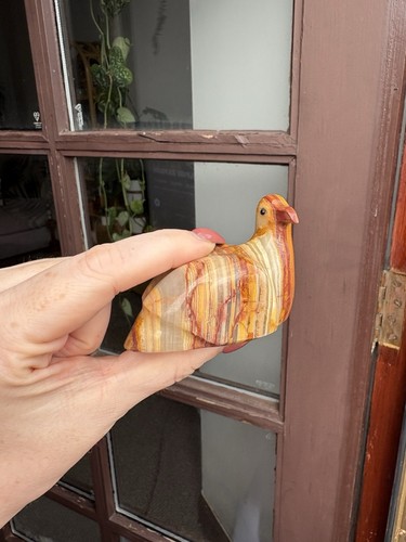 Hand carved onyx marble - hand,