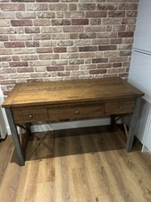 Wooden Desk with Drawers Large