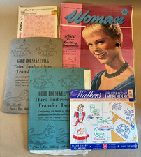Vintage Embroidery Transfer