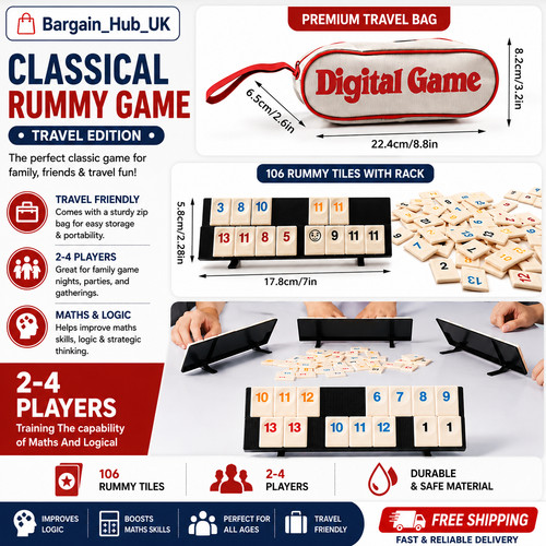 Rummikub pouch travel game - travel,
