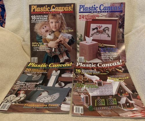 Plastic canvas magazines - 4, pc