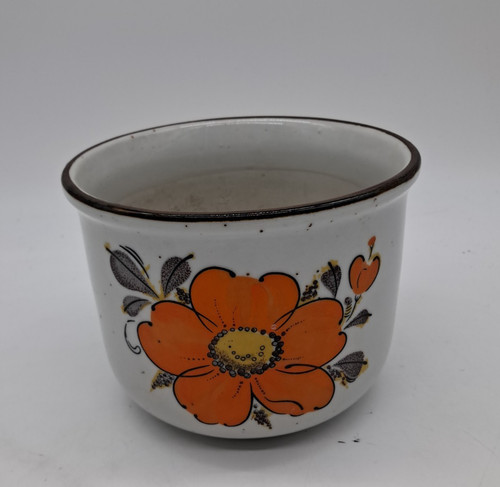 Vintage 1970s pottery planter - 1970s,