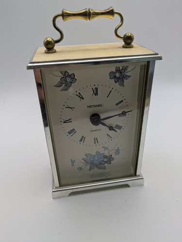 Vintage metamec carriage clock - metamec,