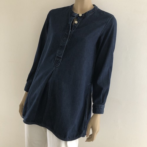 Toast indigo blue denim tunic - toast,