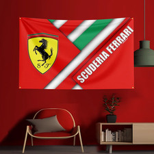 Scuderia ferrari banner flag - scuderia,