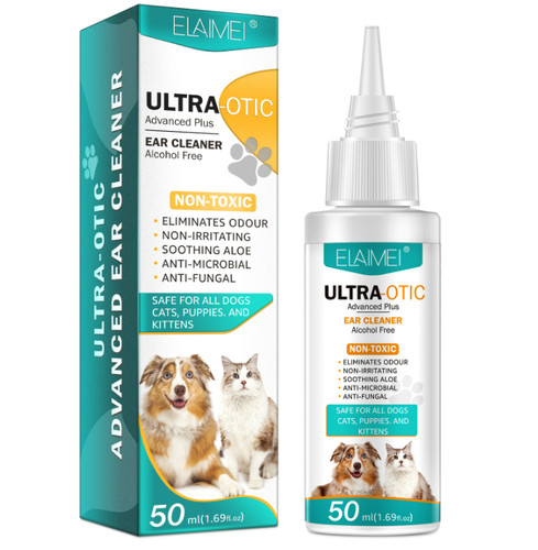 Pet ear drops infection - pet,