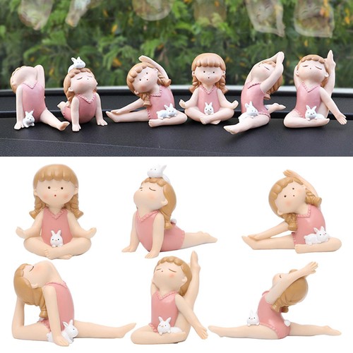 Yoga pose figurine - yoga,