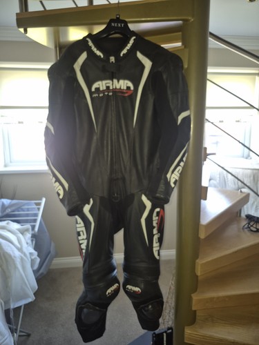 Arma motorcycle leather suit - motorcycle,