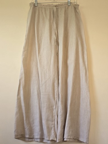 Italian linen wide - italian, palazzo