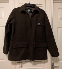 Vintage Swanndri Mens Jacket – Dark green  made in New Zealand XL 106cm – 42"