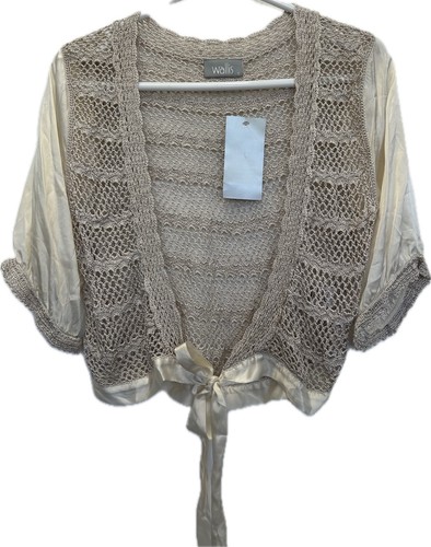 New wallis beige crochet 100 - new,