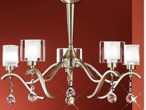Arms chandelier with - 5,
