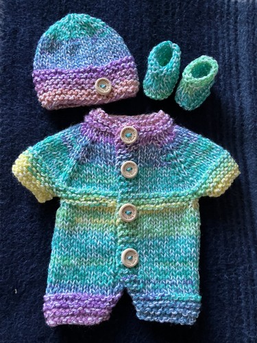 Hand knitted dolls - knitted, *