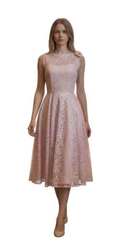 50s style pink lace - 80's,