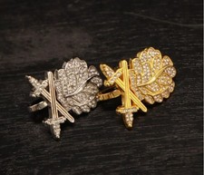 2pcs German Medal Oak Leaf