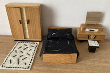 Rare Dol Toi Dolls House Bedroom set