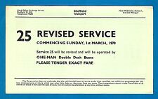 Sheffield Transport Bus