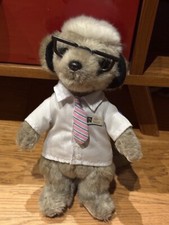 OFFICIALS Product of MEERKOVO Collectable Soft Toy Sergei  Meerkat