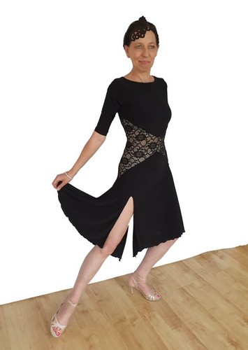 Bnwt dancesport tango dress - uk,
