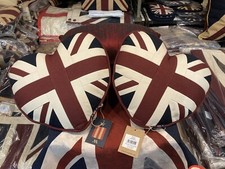 Pair Of Union Jack Heart