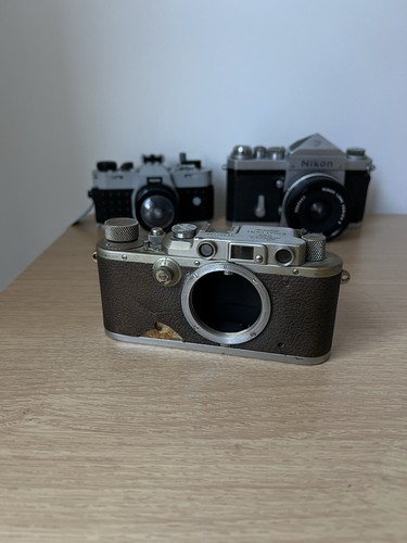Leica iiia rangefinder camera - leica,