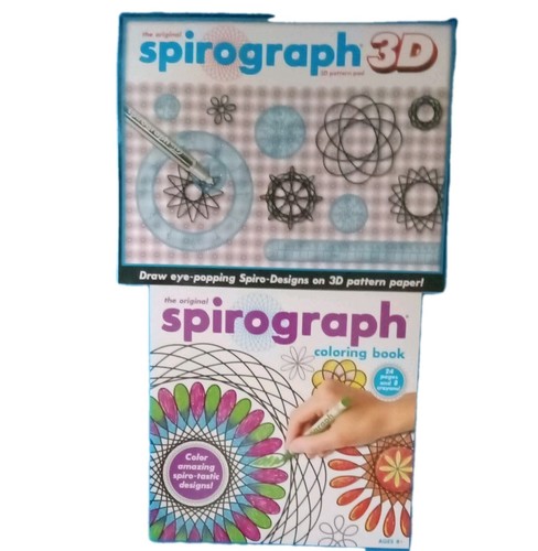 Spirograph coloring book - spirograph,
