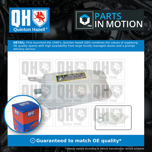 Coolant expansion tank fits - tank,