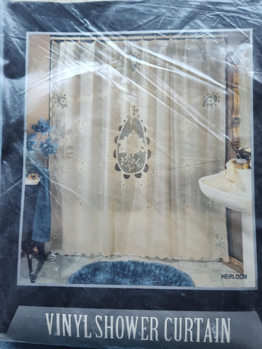 Vtg vinyl x72 - 70"x72", shower