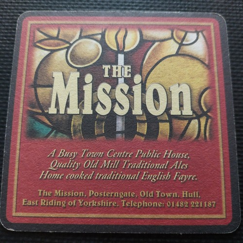 Old mill beer mat - old, uk