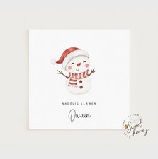 Welsh personalised christmas