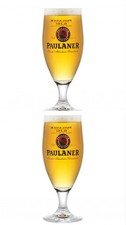 Paulaner Beer Glasses Set of 2