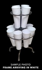 Flower Bucket Vase Stand With