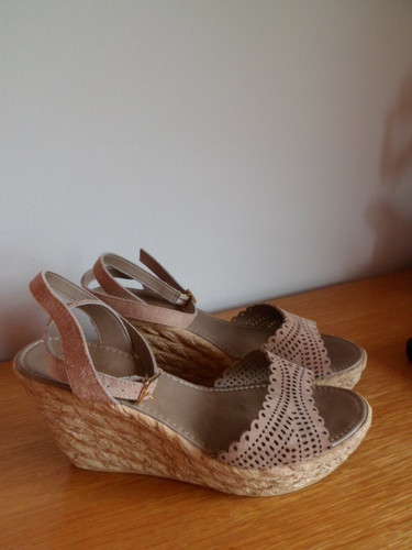 Ladies taupe suede - suede, next