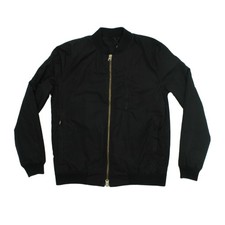 Serge DeNimes Men's Jacket S Black 100% Polyester Overcoat